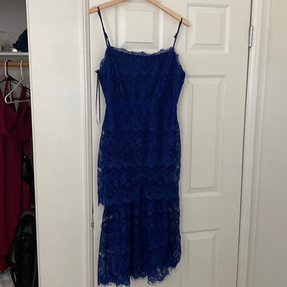 Lulus Dresses & Skirts - Blue lace Lulus dress size large